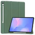 Калъф за Samsung Galaxy Tab S10 FE Plus - Techsuit - Flex Trifold (с поставка за молив) - зелен