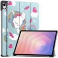Калъф за Samsung Galaxy Tab S11 - Techsuit - FoldPro - Unicorn