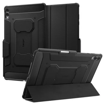 Калъф за Samsung Galaxy Tab S11 Ultra - Spigen - Rugged Armor Pro - Черен