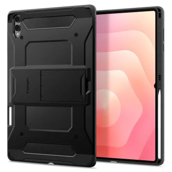 Калъф за Samsung Galaxy Tab S11 Ultra - Spigen Tough Armor - Черен