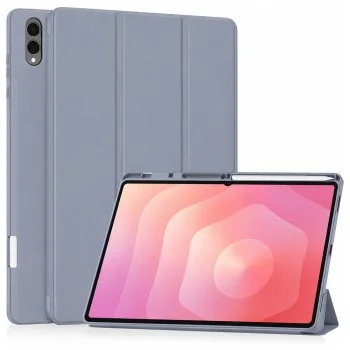 Калъф за Samsung Galaxy Tab S11 Ultra / Tab S12 Ultra - Flex Trifold (с държач за писалка) - Techsuit - Лилав