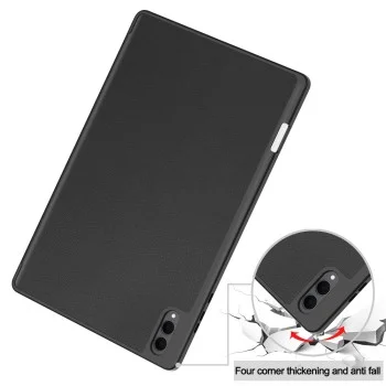 Калъф за Samsung Galaxy Tab S11 Ultra / Tab S12 Ultra - Flex Trifold (с държач за писалка) - Techsuit - Зелен