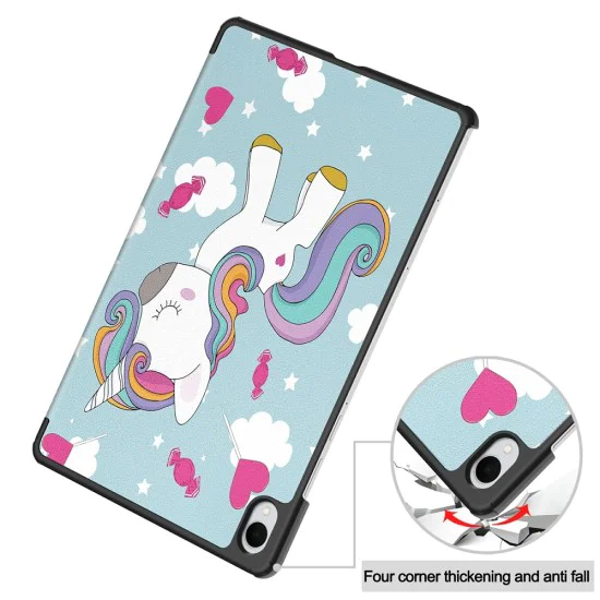 Калъф за Samsung Galaxy Tab S11 Ultra - Techsuit - FoldPro - Unicorn