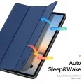 Калъф за Samsung Galaxy Tab S12 Plus - Domo Series (със държач за S Pen) - Dux Ducis - Розов