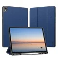Калъф за Samsung Galaxy Tab S12 Plus - Domo Series (със държач за S Pen) - Dux Ducis - Син