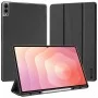 Калъф за Samsung Galaxy Tab S12 Ultra / Tab S11 Ultra - Domo Series (със държач за S Pen) - Dux Ducis - Черен