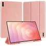 Калъф за Samsung Galaxy Tab S12 Ultra / Tab S11 Ultra - Domo Series (със държач за S Pen) - Dux Ducis - Розов