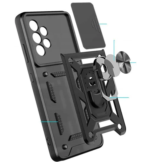 Калъф за Samsung Galaxy Xcover7 - CamShield Series - син