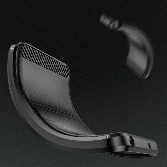 Калъф за Samsung Galaxy Xcover7 - Carbon Silicone - Черен