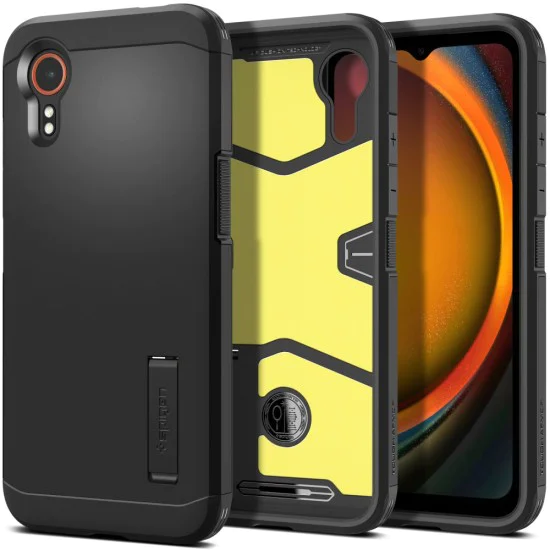 Калъф за Samsung Galaxy Xcover7 Pro - Spigen - Tough Armor - Черен