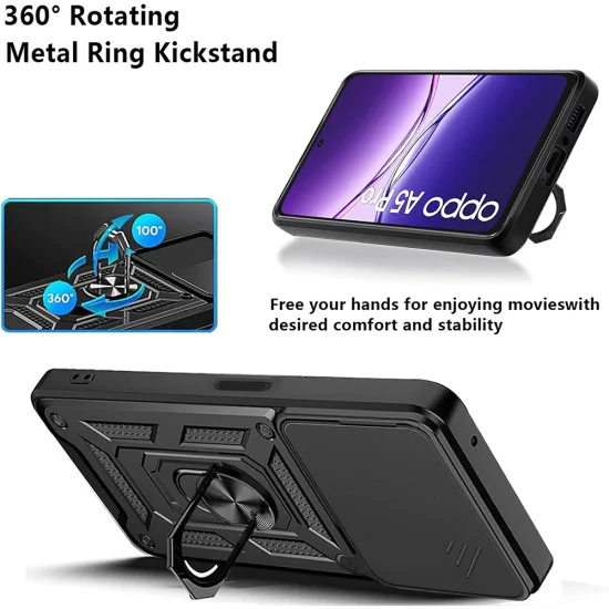 Калъф за Samsung Galaxy Xcover7 Pro - Techsuit - CamShield Series - Черен