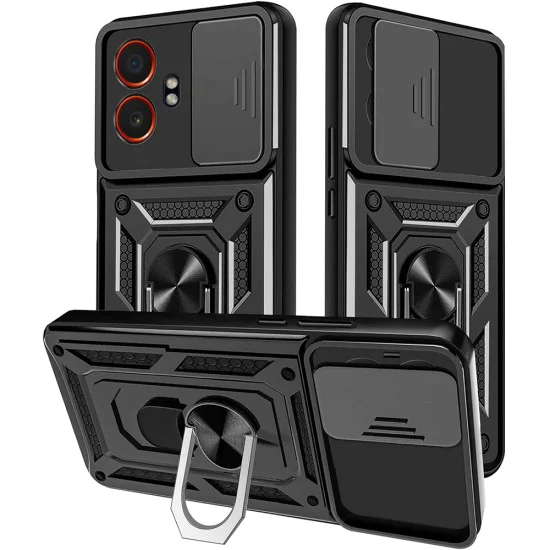 Калъф за Samsung Galaxy Xcover7 Pro - Techsuit - CamShield Series - Черен