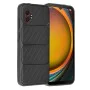 Калъф за Samsung Galaxy Xcover7 Pro - Techsuit - CarbonFiber - Черен