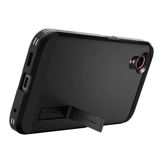 Калъф за Samsung Galaxy Xcover7 - Spigen - Tough Armor - черен