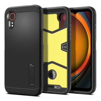 Калъф за Samsung Galaxy Xcover7 - Spigen - Tough Armor - черен