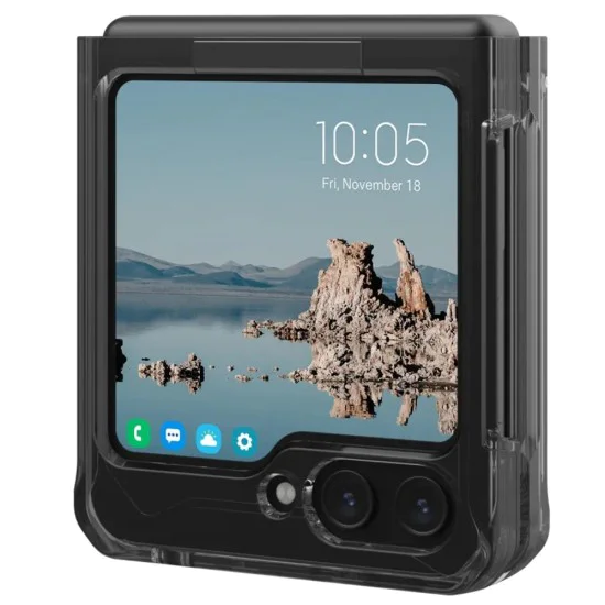 Калъф за Samsung Galaxy Z Flip5 - UAG Plyo Pro - Ash / Space Gray