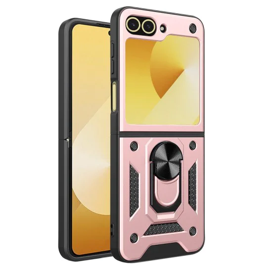 Калъф за Samsung Galaxy Z Flip6 - CamShield Series - Rose Gold