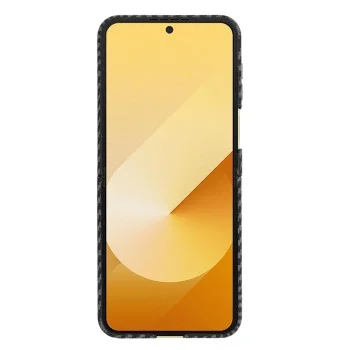 Калъф за Samsung Galaxy Z Flip6 - Carbonite FiberShell - Черен