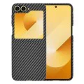 Калъф за Samsung Galaxy Z Flip6 - Carbonite FiberShell - Черен
