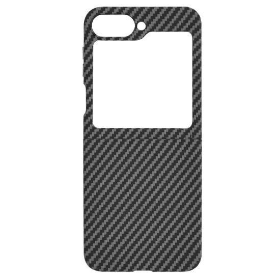 Калъф за Samsung Galaxy Z Flip6 - Carbonite FiberShell - Черен