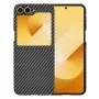 Калъф за Samsung Galaxy Z Flip6 - Carbonite FiberShell - Черен