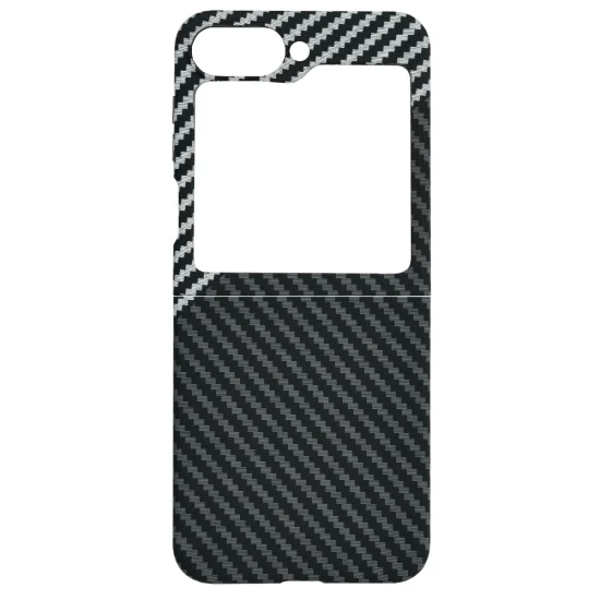 Калъф за Samsung Galaxy Z Flip6 - Carbonite FiberShell - Stealth Gray
