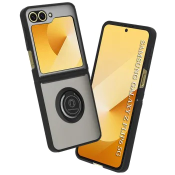 Калъф за Samsung Galaxy Z Flip6 - Glinth - Черен