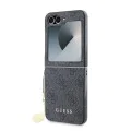 Калъф за Samsung Galaxy Z Flip6 - Guess Hardcase 4G Charm (GUHCZZF6GF4GGR) - Черен