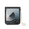 Калъф за Samsung Galaxy Z Flip6 - Guess Hardcase 4G Charm (GUHCZZF6GF4GGR) - Черен