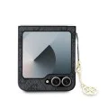 Калъф за Samsung Galaxy Z Flip6 - Guess Hardcase 4G Charm (GUHCZZF6GF4GGR) - Черен