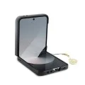 Калъф за Samsung Galaxy Z Flip6 - Guess Hardcase 4G Charm (GUHCZZF6GF4GGR) - Черен