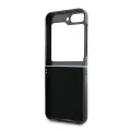 Калъф за Samsung Galaxy Z Flip6 - Karl Lagerfeld Saffiano (KLHCZZF6SAPKCNPK) - Karl&Choupette Metal Pin