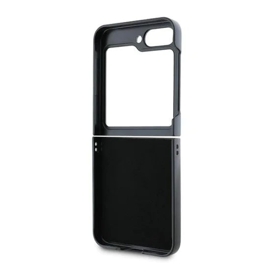 Калъф за Samsung Galaxy Z Flip6 - Karl Lagerfeld Saffiano (KLHCZZF6SAPKCNPK) - Karl&Choupette Metal Pin