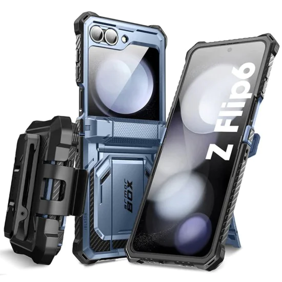 Калъф за Samsung Galaxy Z Flip6 + Протектор - I-Blason Armorbox - Tilt