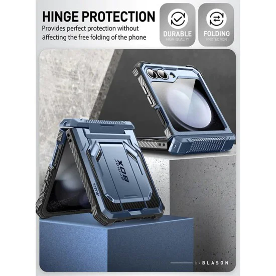 Калъф за Samsung Galaxy Z Flip6 + Протектор - I-Blason Armorbox - Tilt