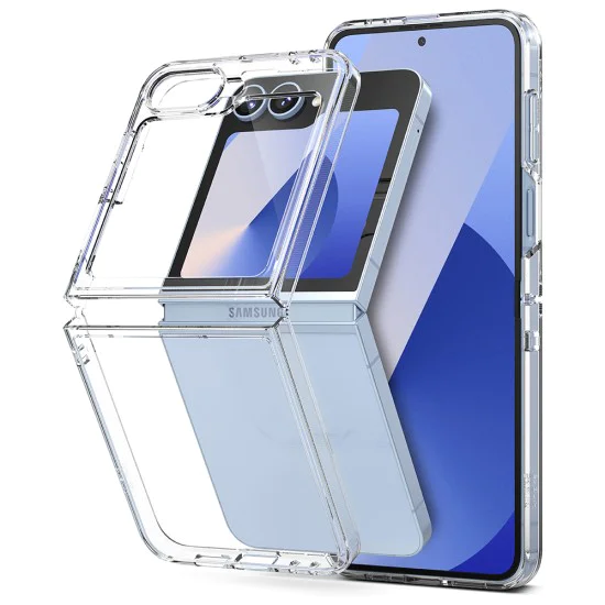 Калъф за Samsung Galaxy Z Flip6 - Ringke - Fusion - Прозрачен