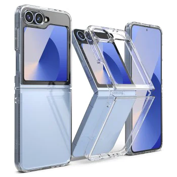 Калъф за Samsung Galaxy Z Flip6 - Ringke - Fusion - Прозрачен