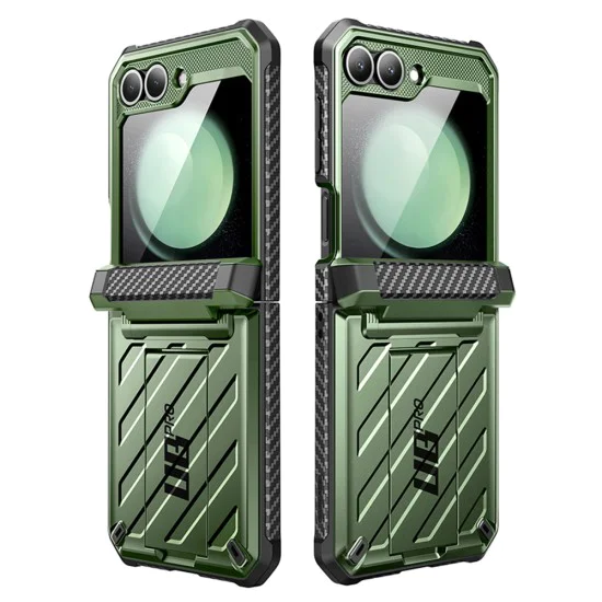 Калъф за Samsung Galaxy Z Flip6 - Supcase Unicorn Beetle Pro - Guldan