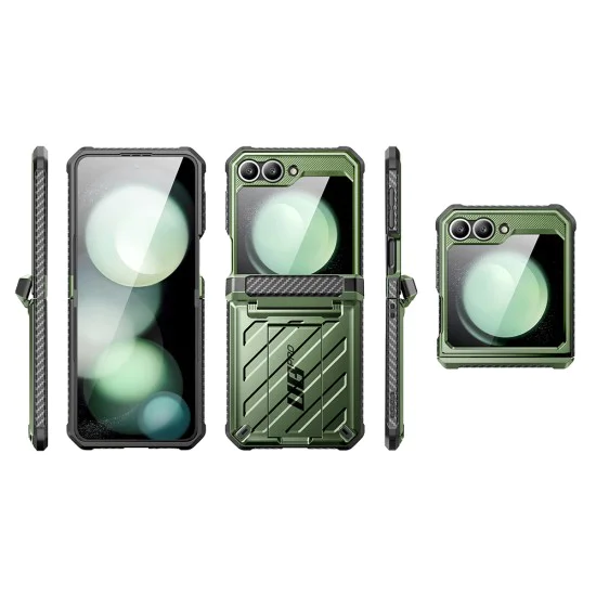 Калъф за Samsung Galaxy Z Flip6 - Supcase Unicorn Beetle Pro - Guldan