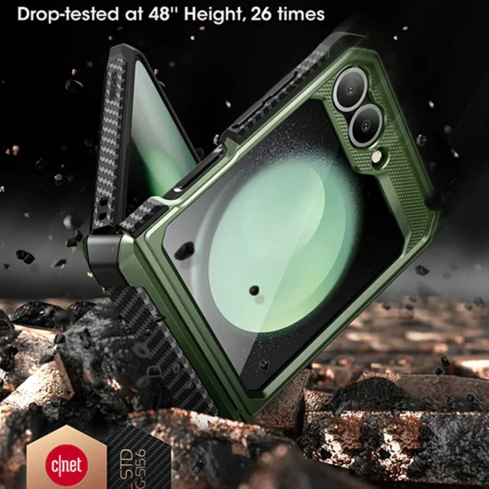 Калъф за Samsung Galaxy Z Flip6 - Supcase Unicorn Beetle Pro - Guldan