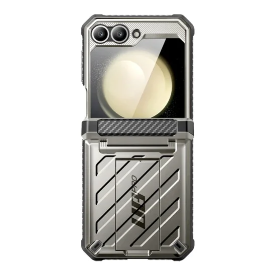 Калъф за Samsung Galaxy Z Flip6 - Supcase Unicorn Beetle Pro - Titan Gray