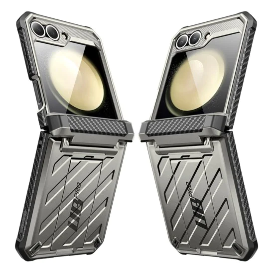 Калъф за Samsung Galaxy Z Flip6 - Supcase Unicorn Beetle Pro - Titan Gray