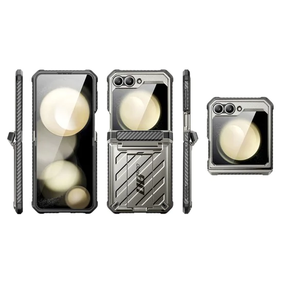 Калъф за Samsung Galaxy Z Flip6 - Supcase Unicorn Beetle Pro - Titan Gray