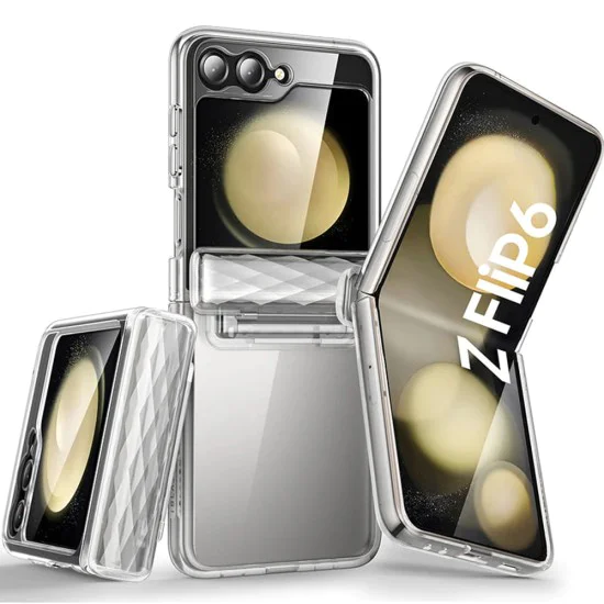 Калъф за Samsung Galaxy Z Flip6 - I-Blason Cosmo - Прозрачен
