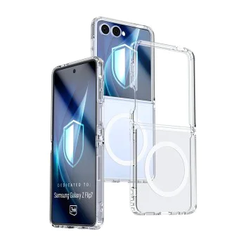 Калъф за Samsung Galaxy Z Flip7 - 3mk - Прозрачен Case - Прозрачен