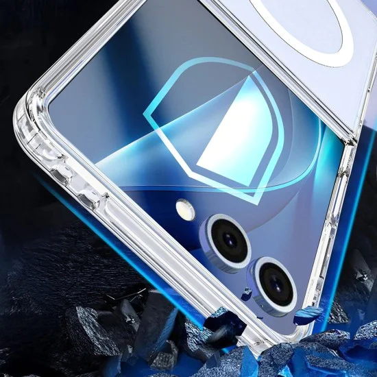 Калъф за Samsung Galaxy Z Flip7 - 3mk - Прозрачен Case - Прозрачен