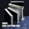 Калъф за Samsung Galaxy Z Flip7 - Camera Lens Frame Glass - Черен