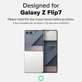 Калъф за Samsung Galaxy Z Flip7 - Camera Lens Frame Glass - Черен