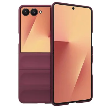 Калъф за Samsung Galaxy Z Flip7 - Magic Shield - Бордо