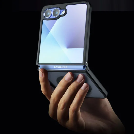 Калъф за Samsung Galaxy Z Flip7 - PureFrost MagSafe - Черен